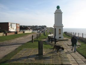 Greenwich Meridian Marker; England; East Sussex; Peacehaven